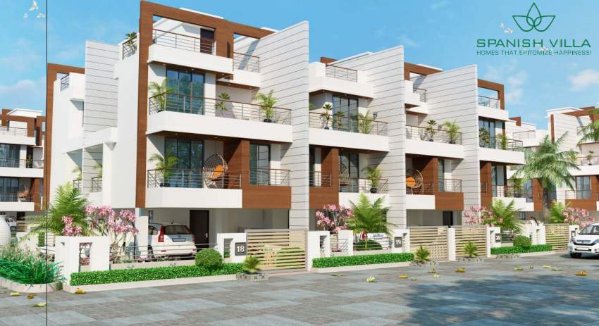  spanish villa cluster 1 to 12 Elevation