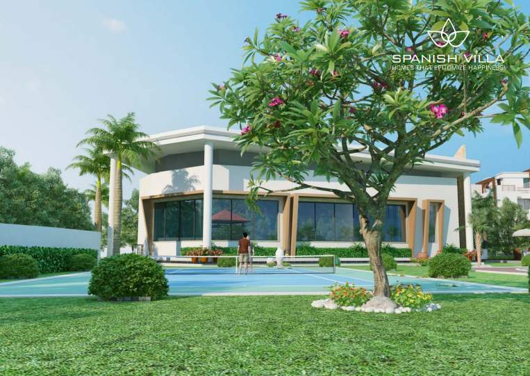  spanish villa cluster 1 to 12 Landscaped Gardens