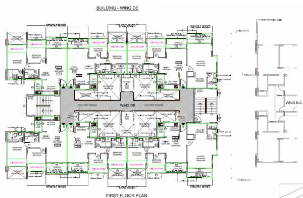  silver-stone Building H Cluster Plan