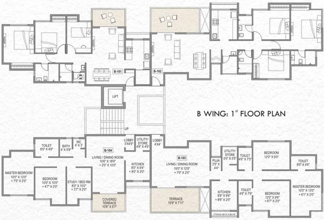 Images for Cluster Plan of United Courtyard Phase I