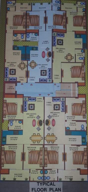  creative homz Images for Cluster Plan of AGR Creative Homz