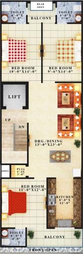  creative-homz Images for Cluster Plan of AGR Creative Homz