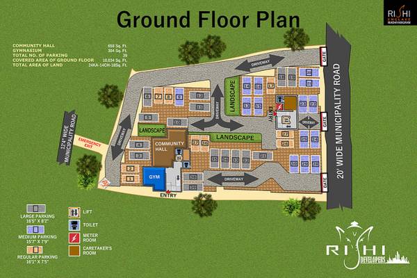 Images for Cluster Plan of Rishi Enclave