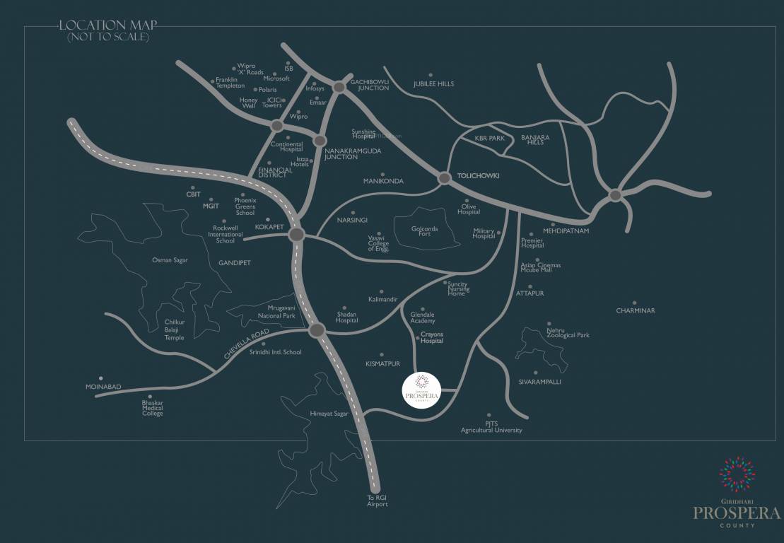 prospera county Location Plan