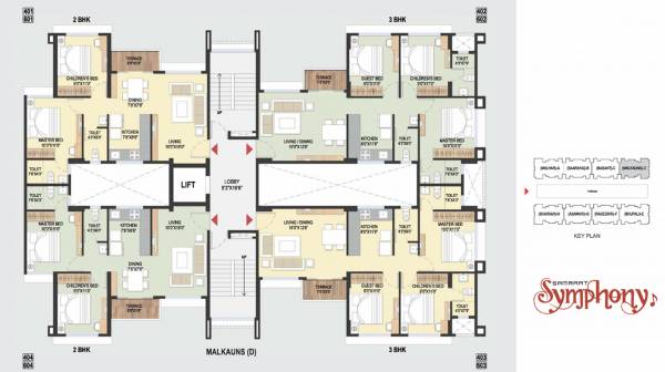 Images for Cluster Plan of Samraat Symphony Project 02