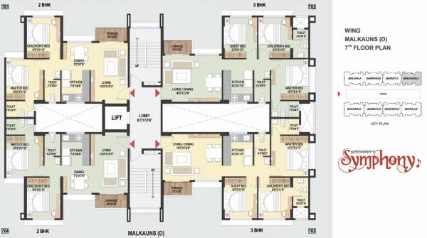 Images for Cluster Plan of Samraat Symphony Project 02