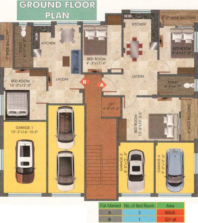 Images for Cluster Plan of Basuki KGN Apartment