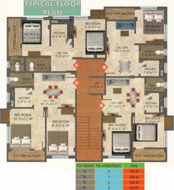 Images for Cluster Plan of Basuki KGN Apartment