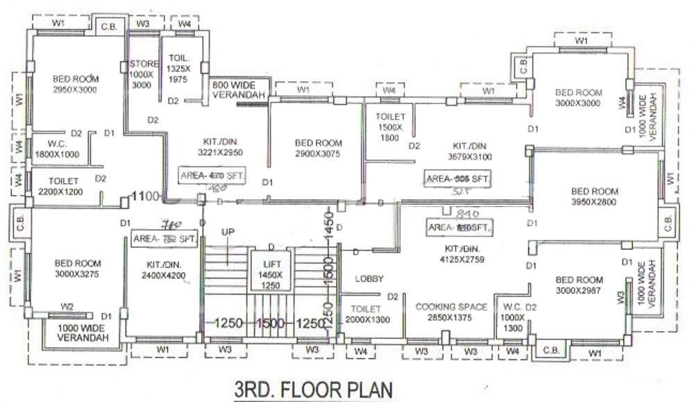 Images for Cluster Plan of M M Banalata Abasan