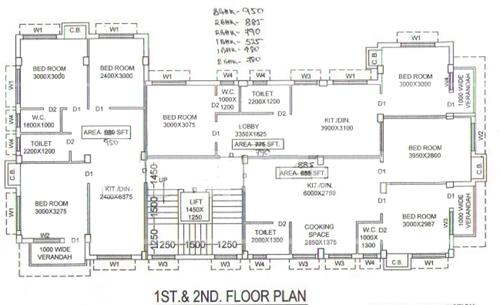 Images for Cluster Plan of M M Banalata Abasan