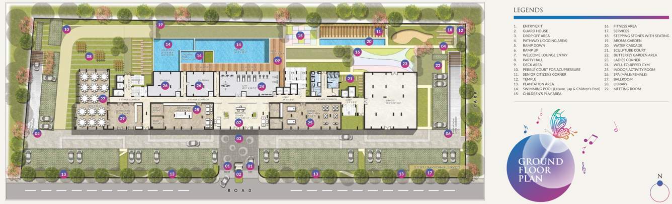  symphonia Images for Layout Plan of Purple Symphonia