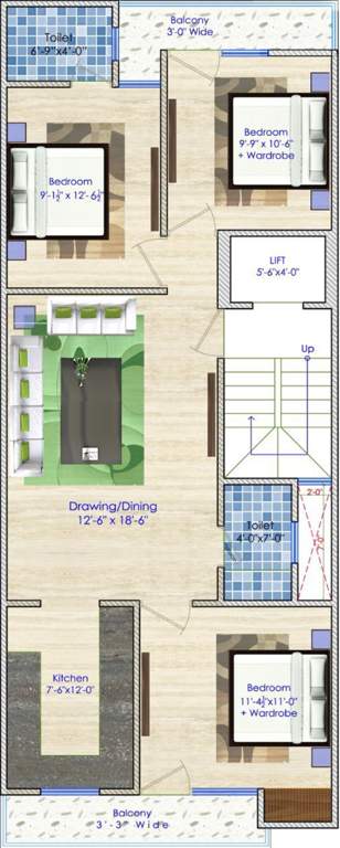 Images for Cluster Plan of Grover Luxury Homes