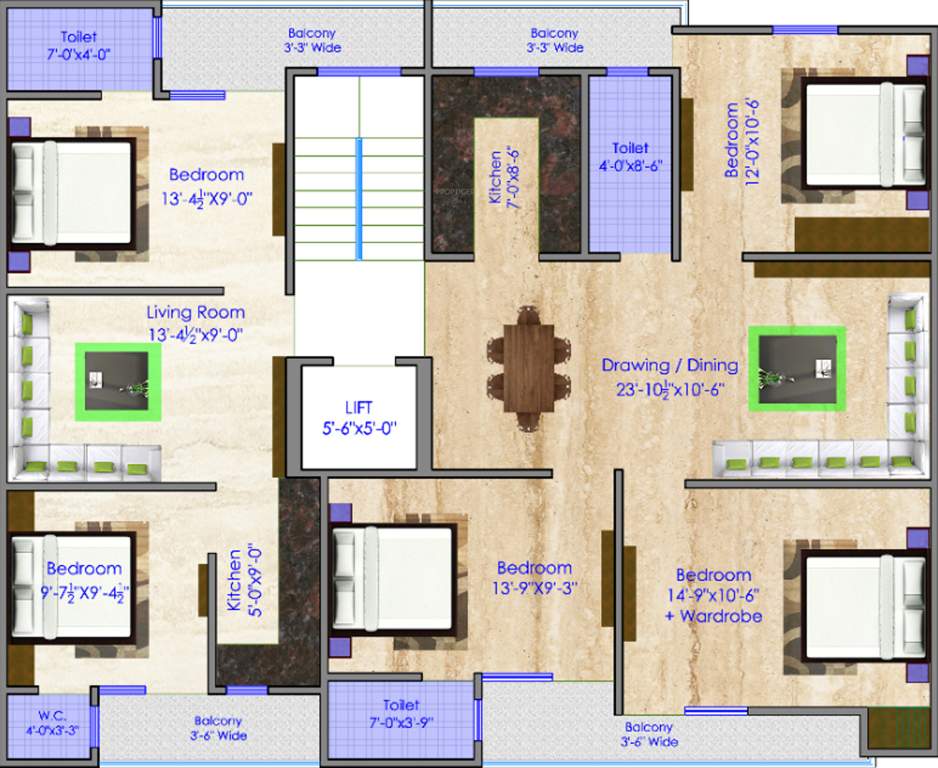 Images for Cluster Plan of Grover Luxury Homes