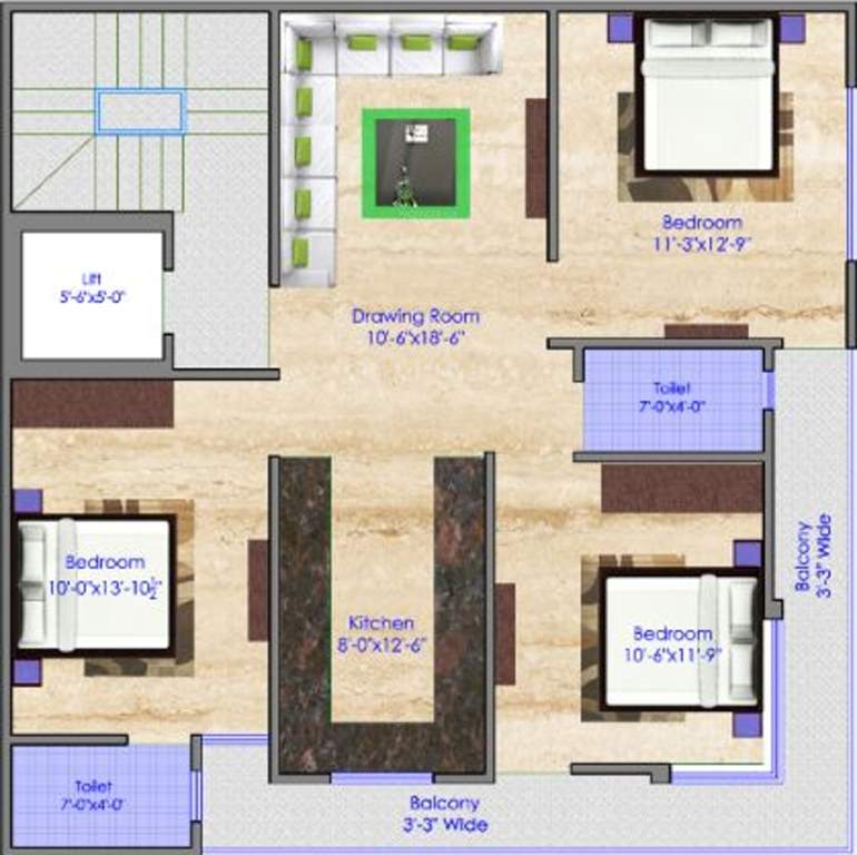 Images for Cluster Plan of Grover Luxury Homes