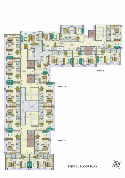  heights Vardhan Heights Cluster Plan