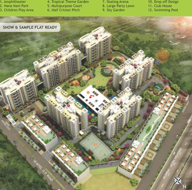 Images for Site Plan of Nandan Carnival A Building