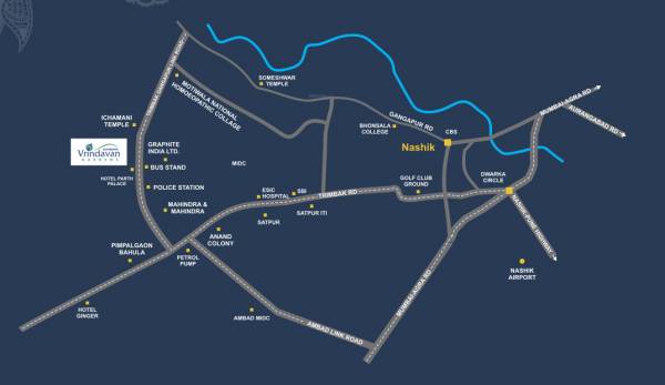  vrindavan-gardens-phase-3 Location Plan