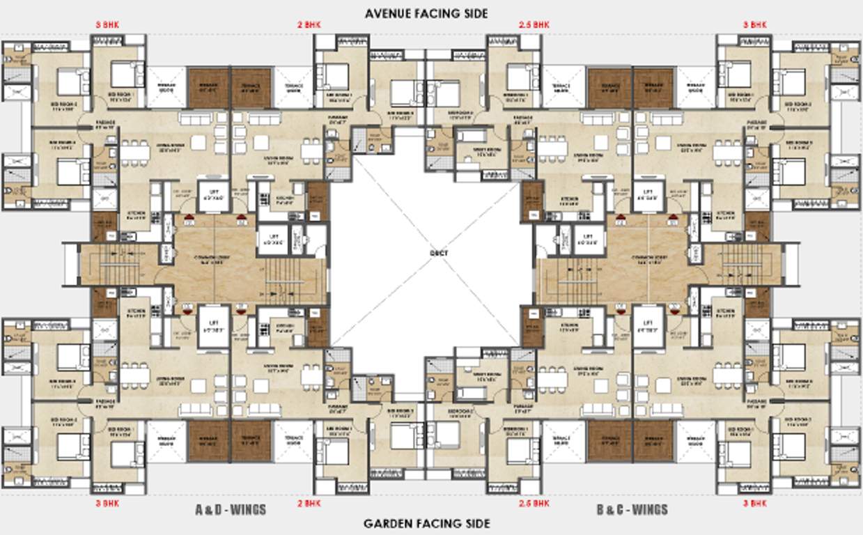 Images for Cluster Plan of Malpani Saffron Building No 2