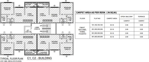 Images for Cluster Plan of Siddhivinayak Vision Woods 1 Phase 1