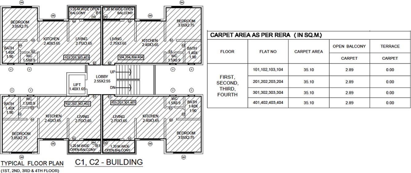 Images for Cluster Plan of Siddhivinayak Vision Woods 1 Phase 1