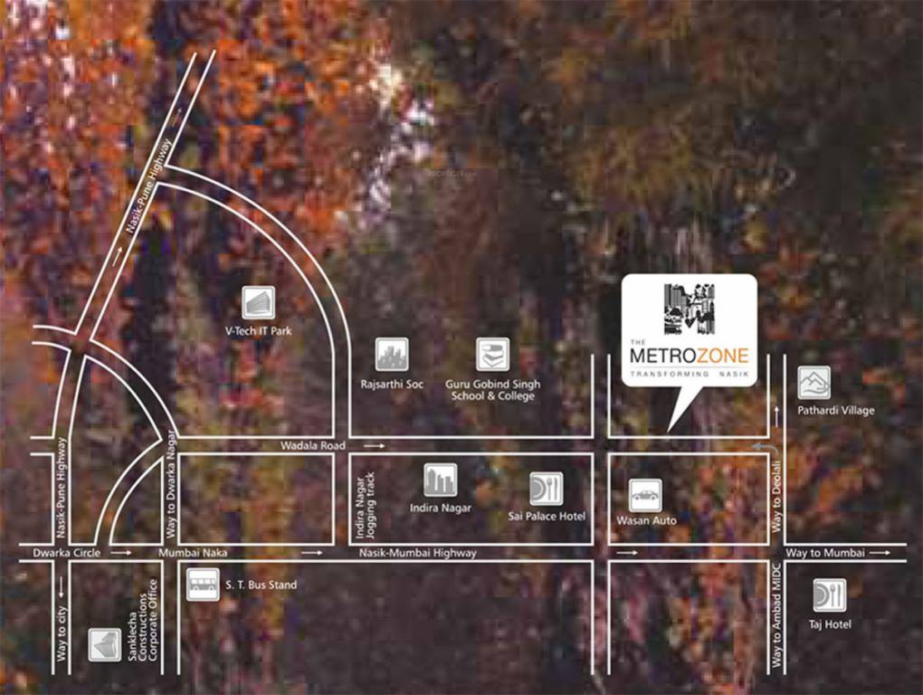 Images for Location Plan of Sanklecha The Metrozone Kingstone D1