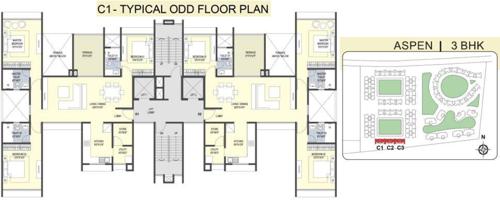 Images for Cluster Plan of Sanklecha The Metrozone Aspen C1