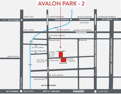  park-2 Images for Location Plan of Avalon Park 2