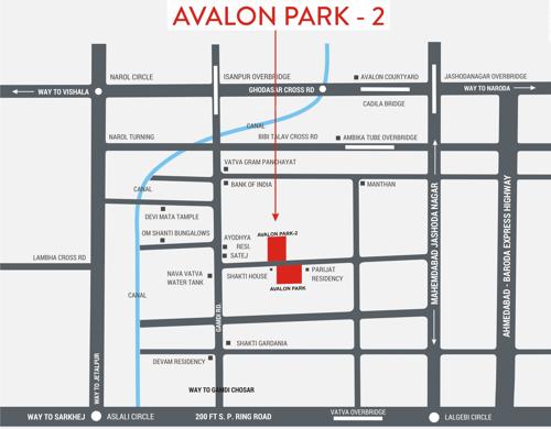  park-2 Images for Location Plan of Avalon Park 2