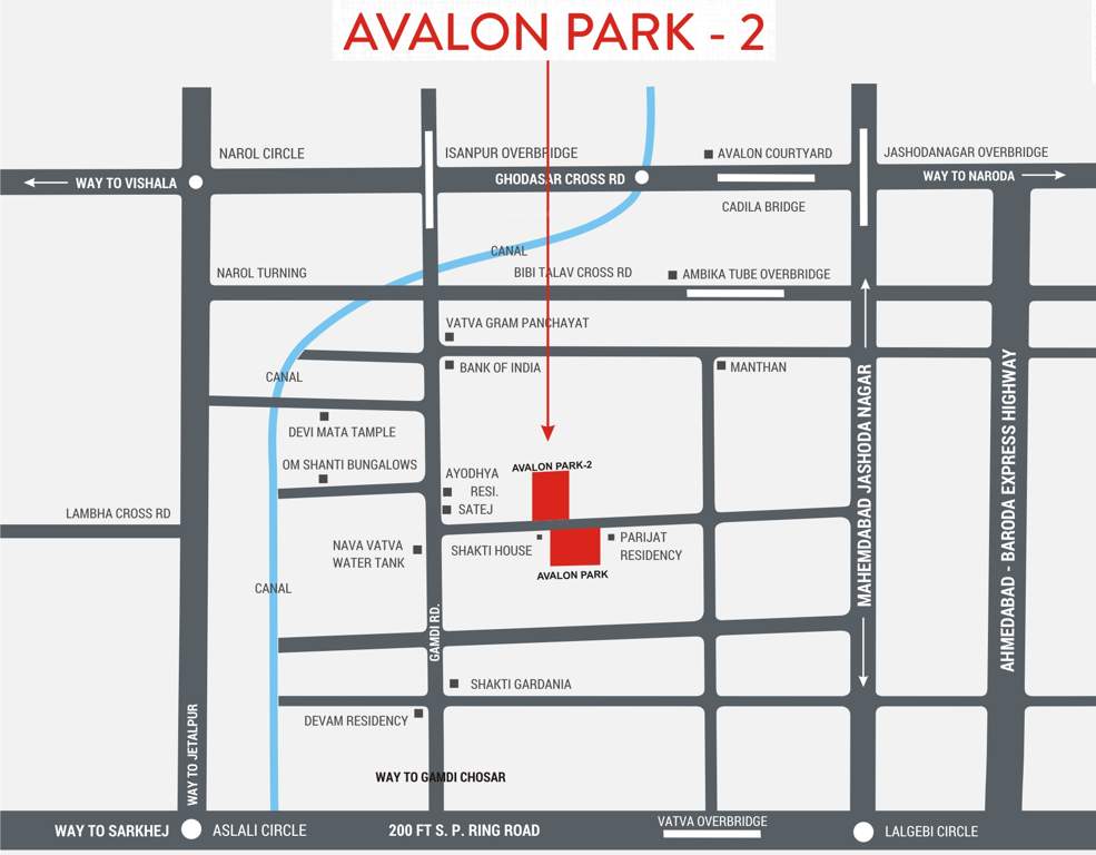  park 2 Images for Location Plan of Avalon Park 2