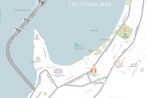 Images for Location Plan of Wadhwa 25 South 11th To 47th Floors