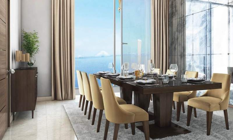  25 south 11th to 47th floors Dining Area