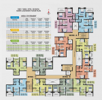 BUILDING -1 WING A,B,C Cluster Plan elite-dream BUILDING -1 WING A,B,C Cluster Plan