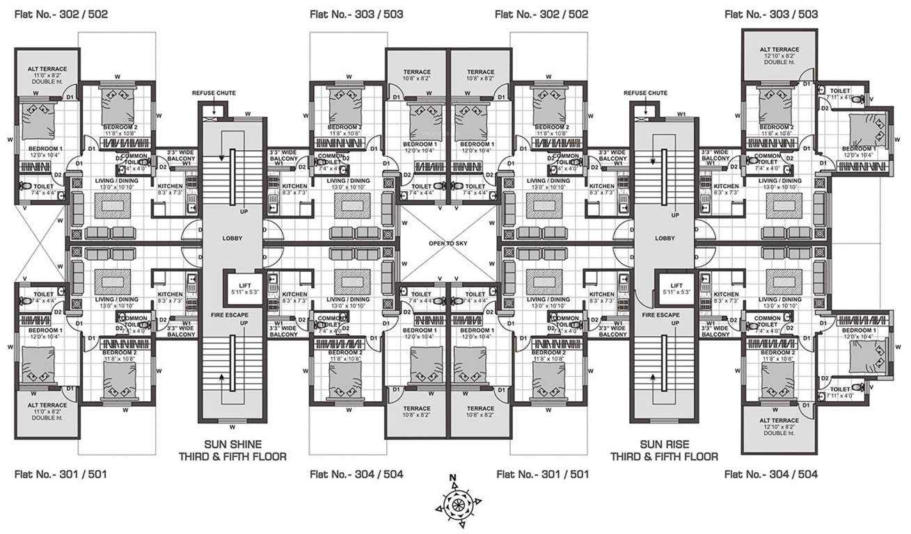 Images for Cluster Plan of Pushkar Orchid Greens Phase II