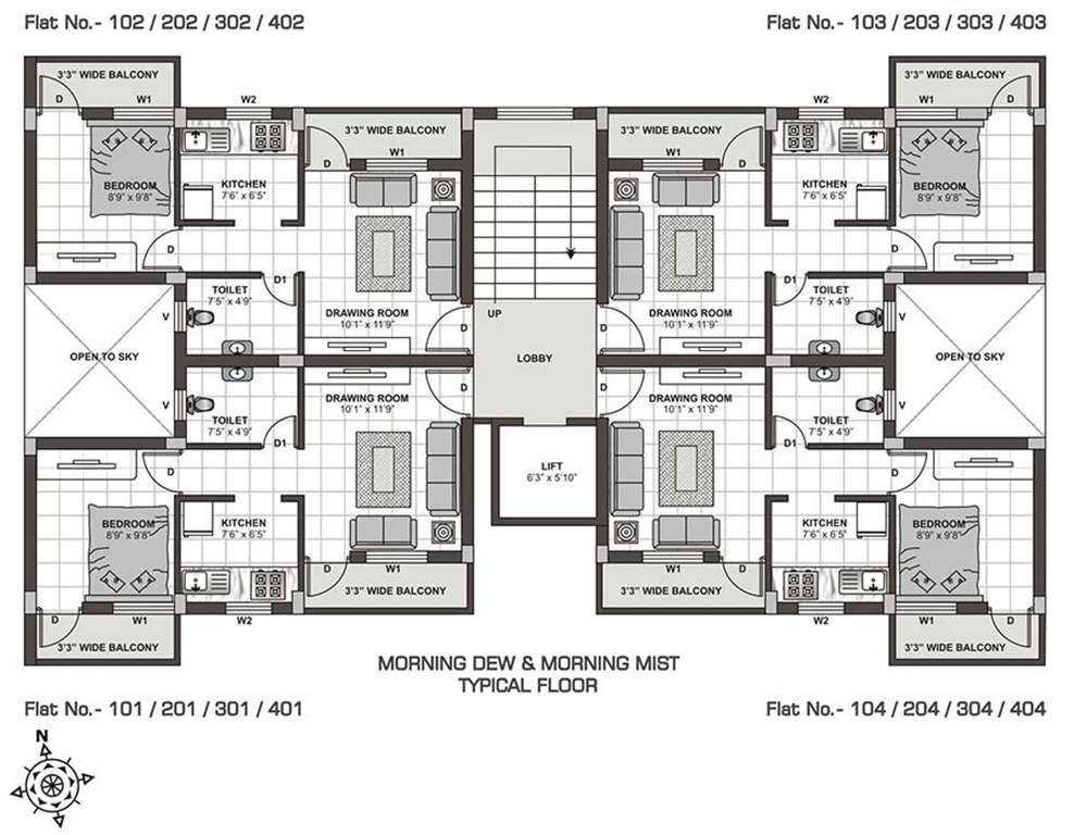Images for Cluster Plan of Pushkar Orchid Greens Phase I