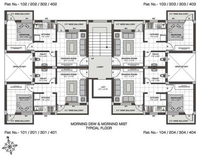 Images for Cluster Plan of Pushkar Orchid Greens Phase I Images for Cluster Plan of Pushkar Orchid Greens Phase I