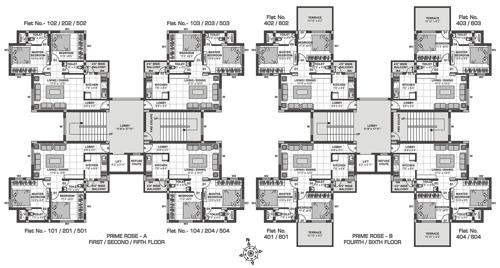 Images for Cluster Plan of Pushkar Orchid Greens Phase I Images for Cluster Plan of Pushkar Orchid Greens Phase I