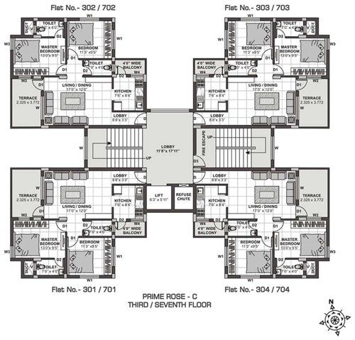 Images for Cluster Plan of Pushkar Orchid Greens Phase I Images for Cluster Plan of Pushkar Orchid Greens Phase I