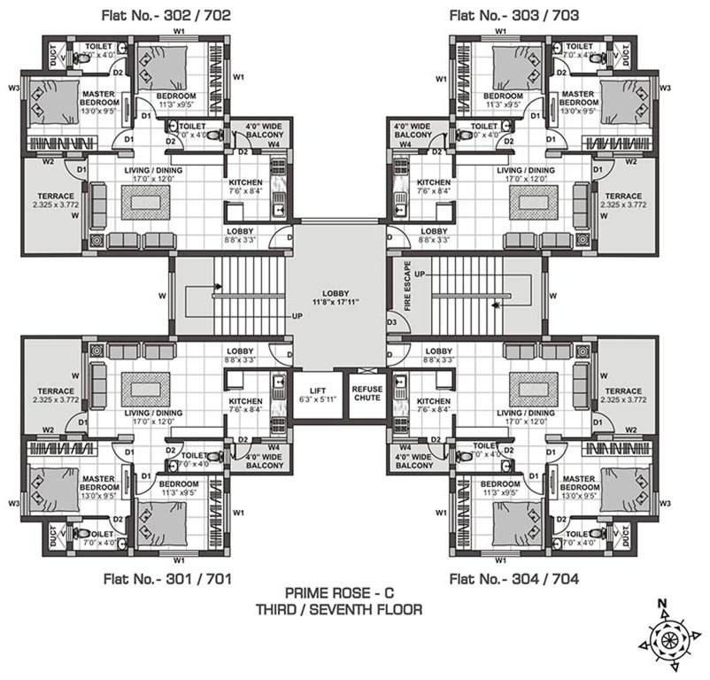 Images for Cluster Plan of Pushkar Orchid Greens Phase I
