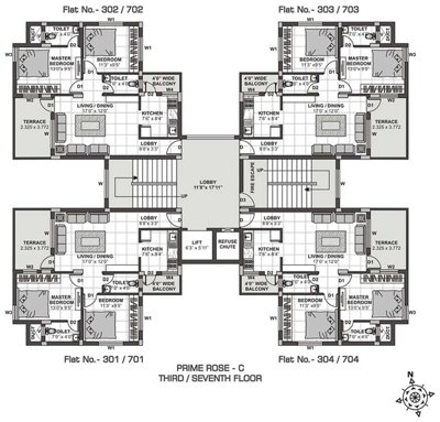 Images for Cluster Plan of Pushkar Orchid Greens Phase I Images for Cluster Plan of Pushkar Orchid Greens Phase I