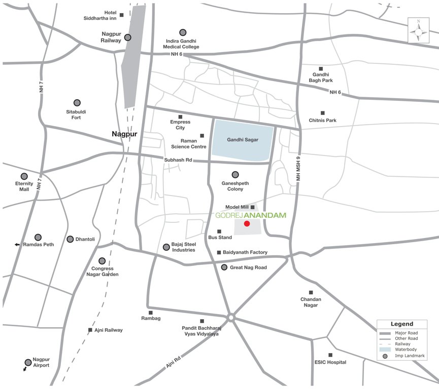 Images for Location Plan of Godrej Anandam Tower F 18 19