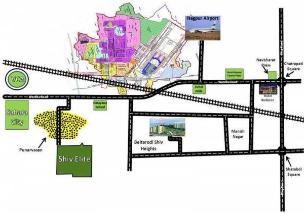  shiv-elite-phase-i Location Plan