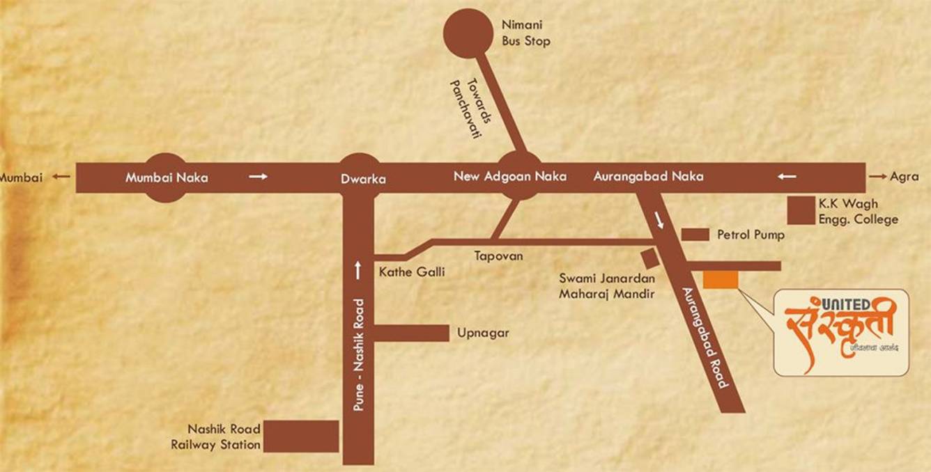 Images for Location Plan of United Sanskruti Phase I