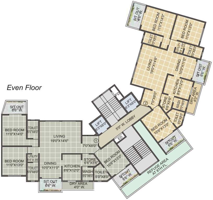 Images for Cluster Plan of Anmol Nayantara City One Phase 5