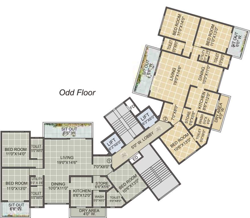 Images for Cluster Plan of Anmol Nayantara City One Phase 5