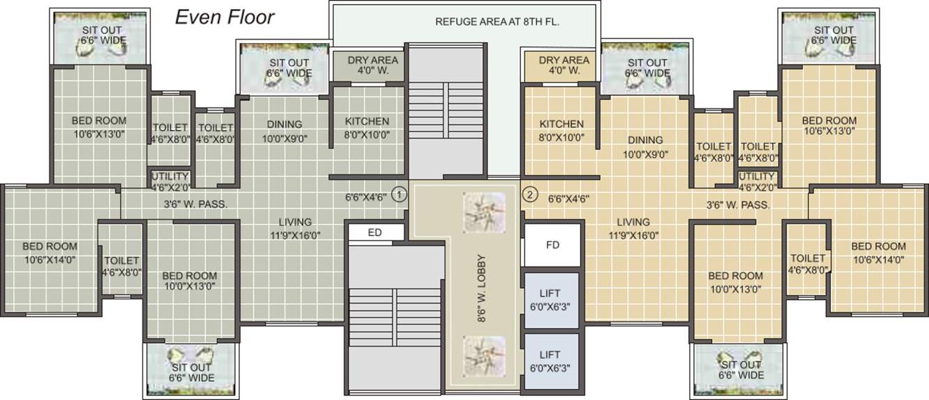 Images for Cluster Plan of Anmol Nayantara City One Phase 5