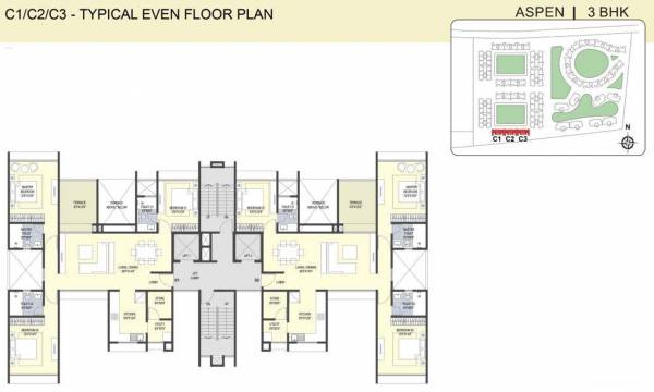 Images for Cluster Plan of Sanklecha The Metrozone Aspen C3