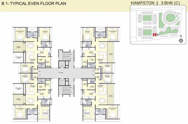 Images for Cluster Plan of Sanklecha The Metrozone Hampston B1