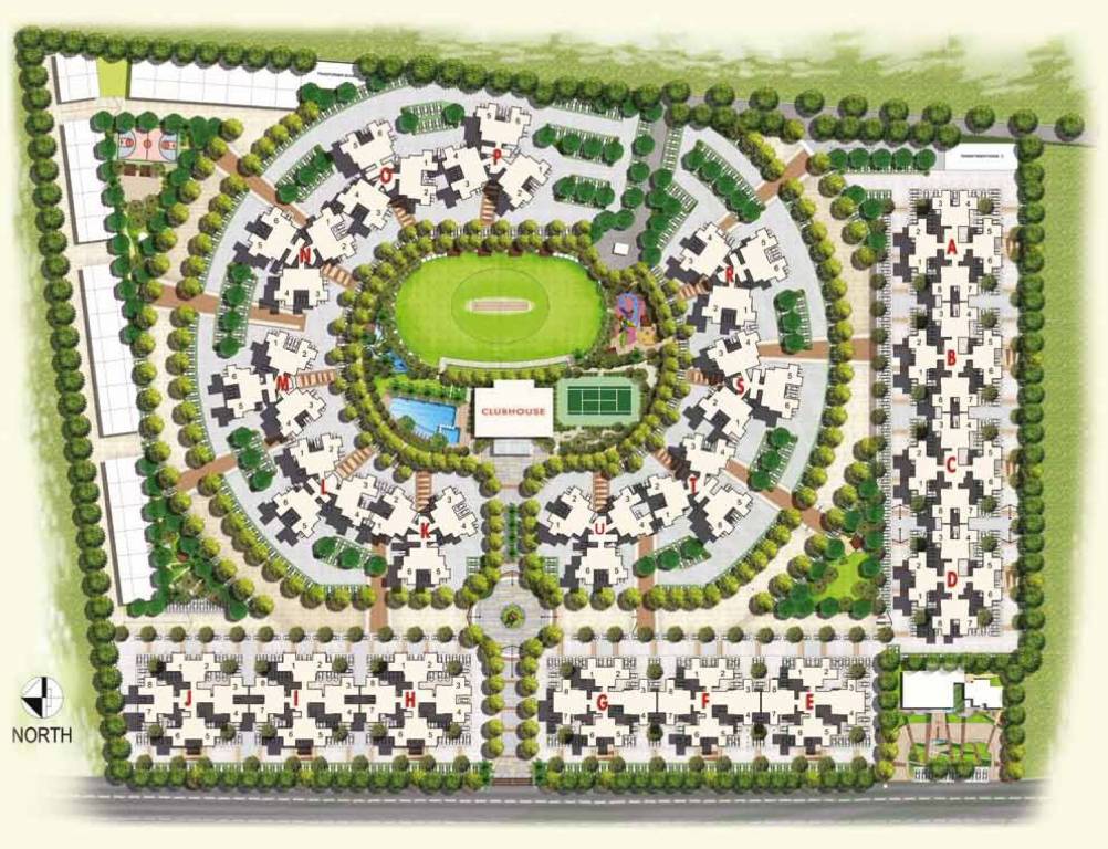 Images for Layout Plan of Amit Eka Phase III F Building