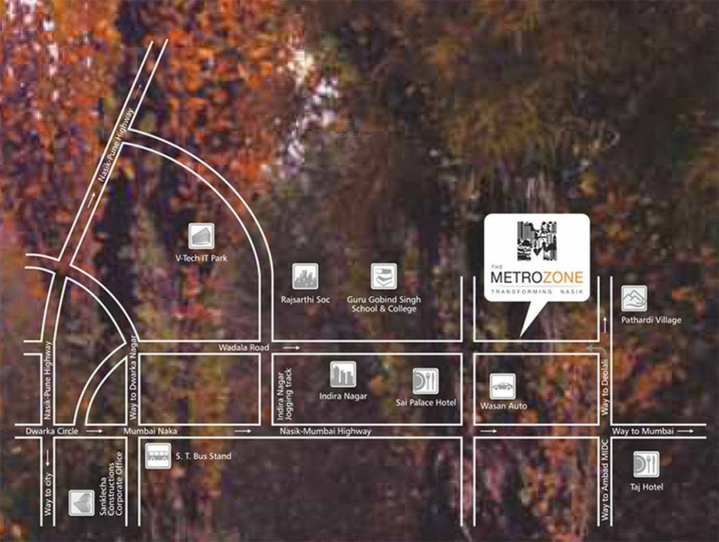 Images for Location Plan of Sanklecha The Metrozone Hampston B3