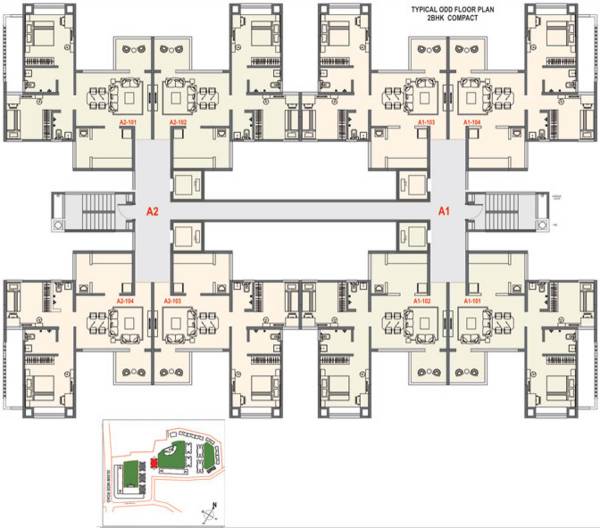 Images for Cluster Plan of Sanklecha Waterways A1 A2 B1 B2 C1 C2 D1 D2